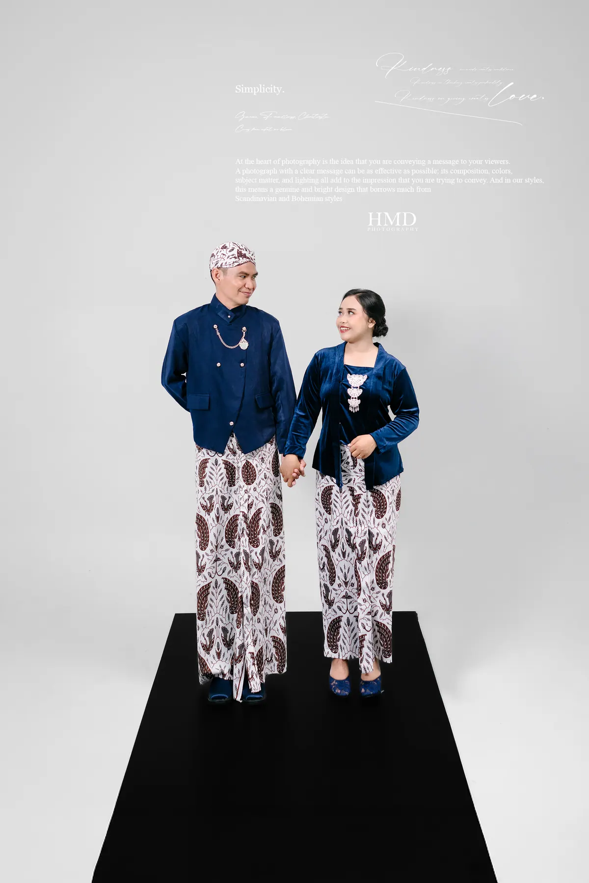 Prewedding indoor editorial